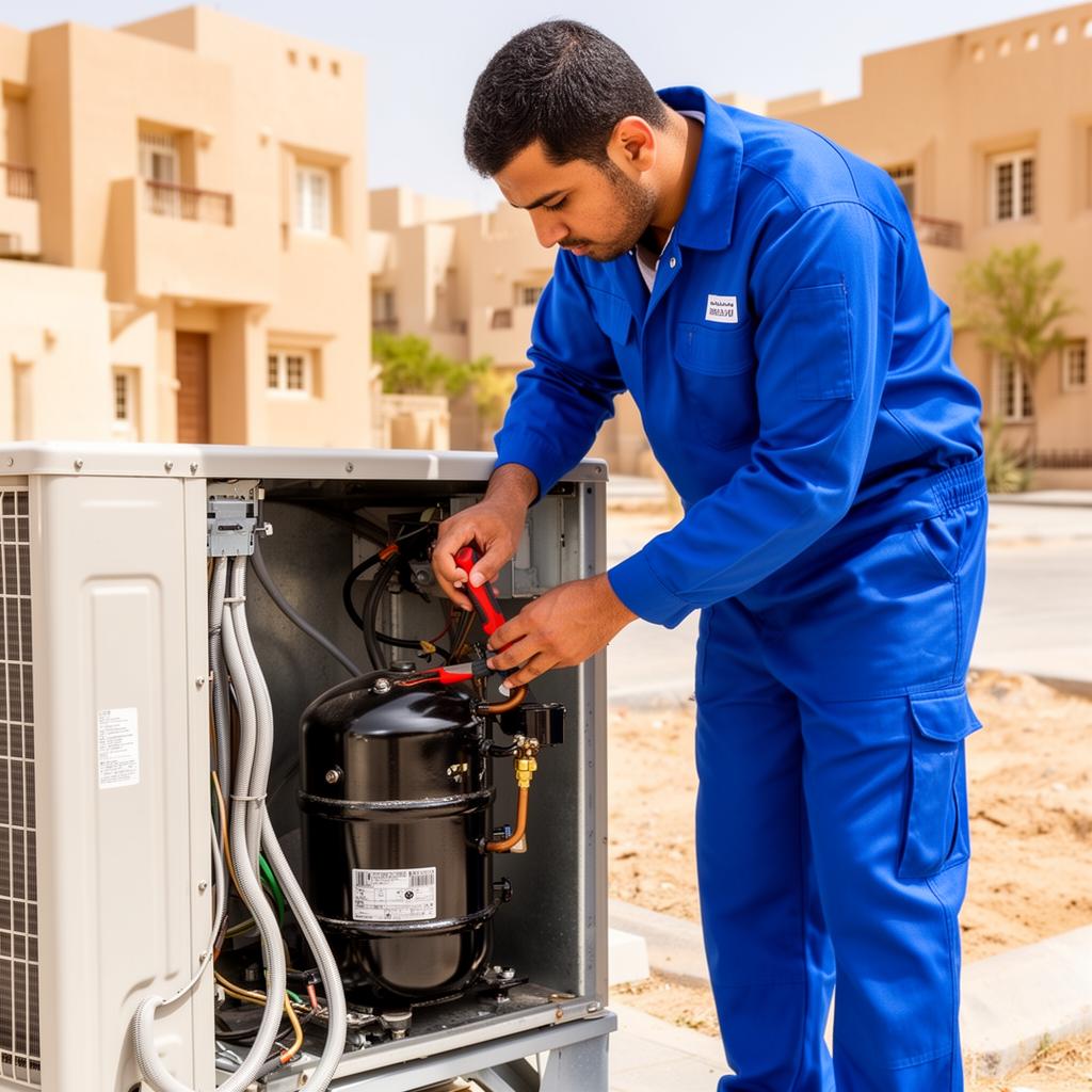 إصلاح وصيانة مكيف في جدة